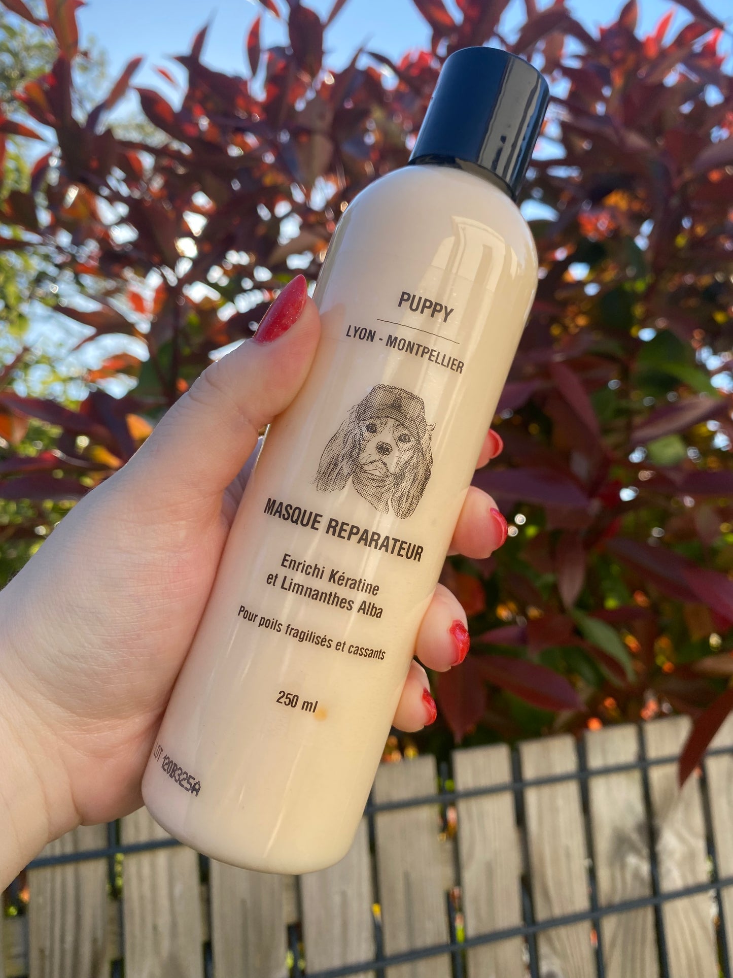 Masque réparateur à la kératine