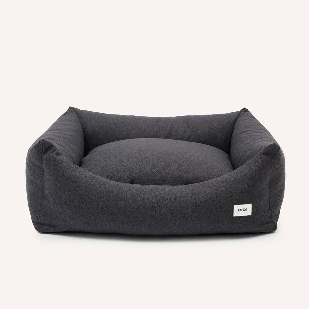 Lit pour chien noir anthracite, Snozy