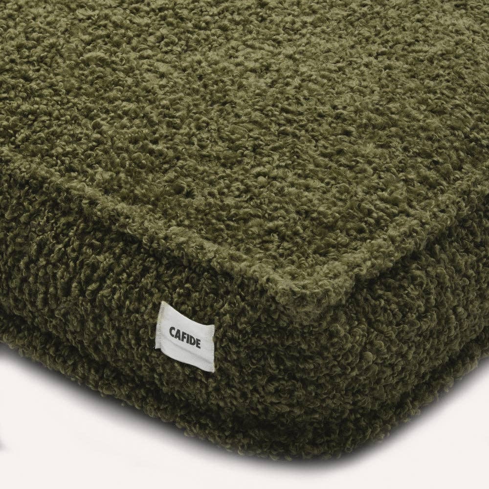 Lit pour chien en effet bouclette vert, Cuadra