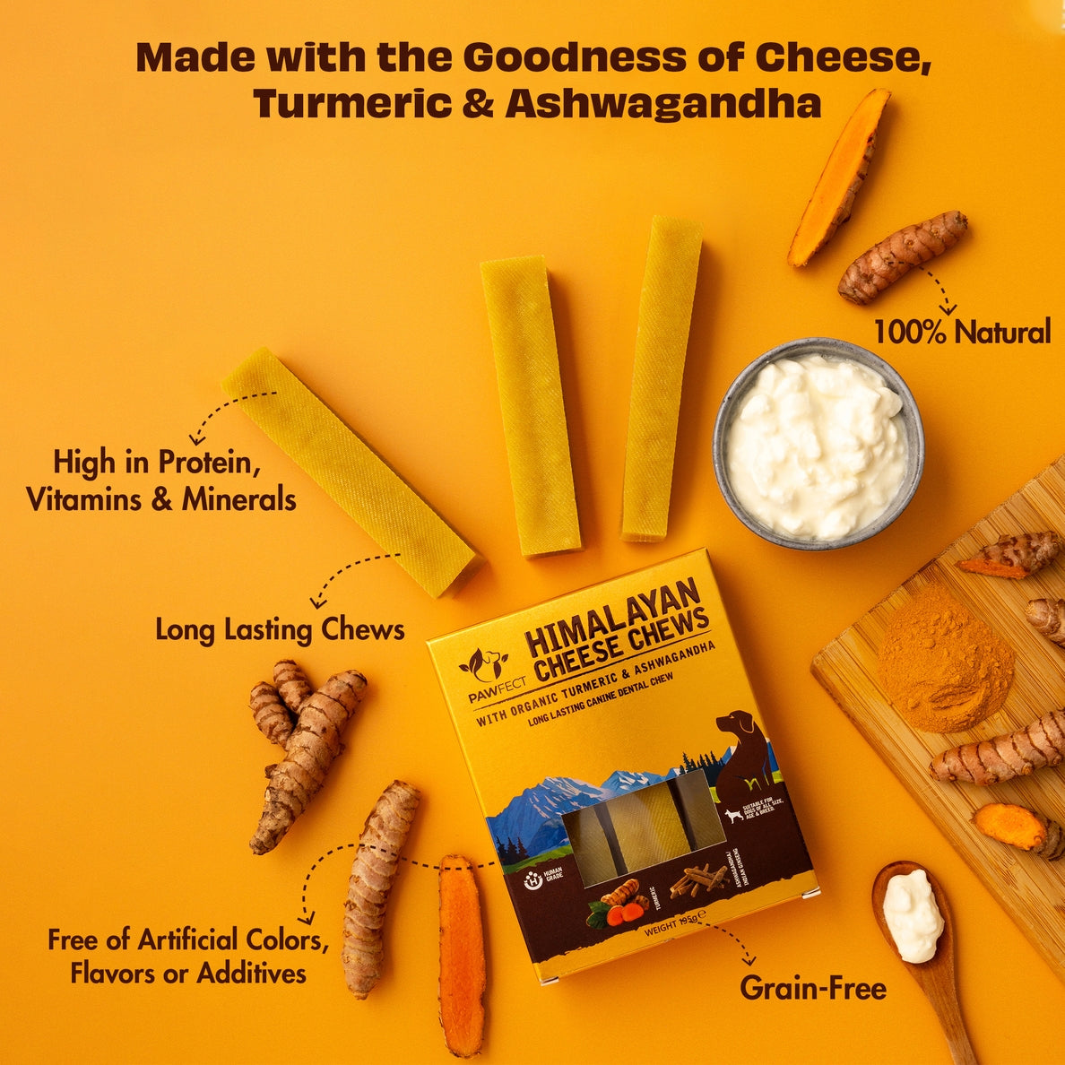 Fromage de Yak - Curcuma et ashwagandha