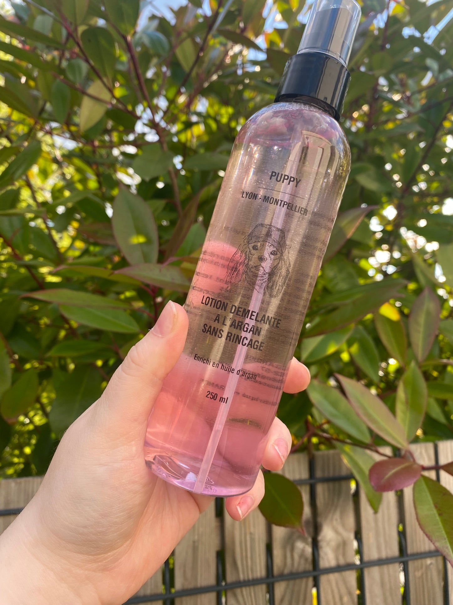 Lotion démêlante sans rinçage à l’argan