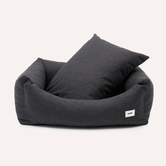 Lit pour chien noir anthracite, Snozy